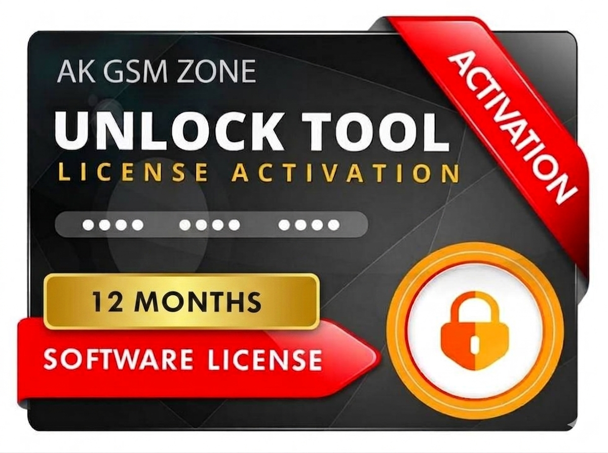 UnlockTool 12 months License Active/Renew Server  1 Auto 1-60 mint